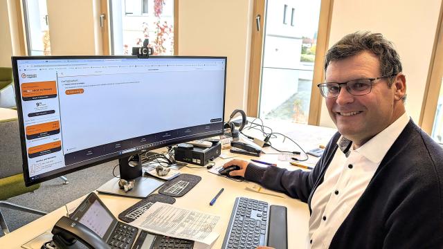 Bildmaterial PM Plankstadt Bürgermeister Drescher