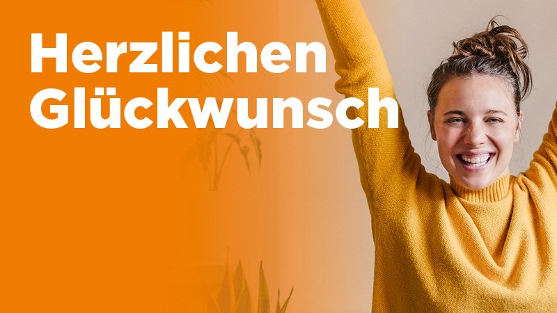 Glückwunsch - Nachfragebündelung erfolgreich