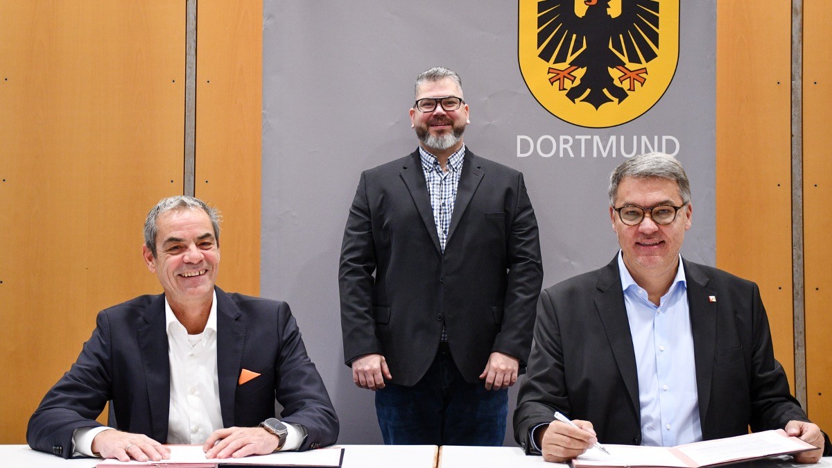 Stadt Dortmund und Deutsche GigaNetz schließen gemeinsame Absichtserklärung