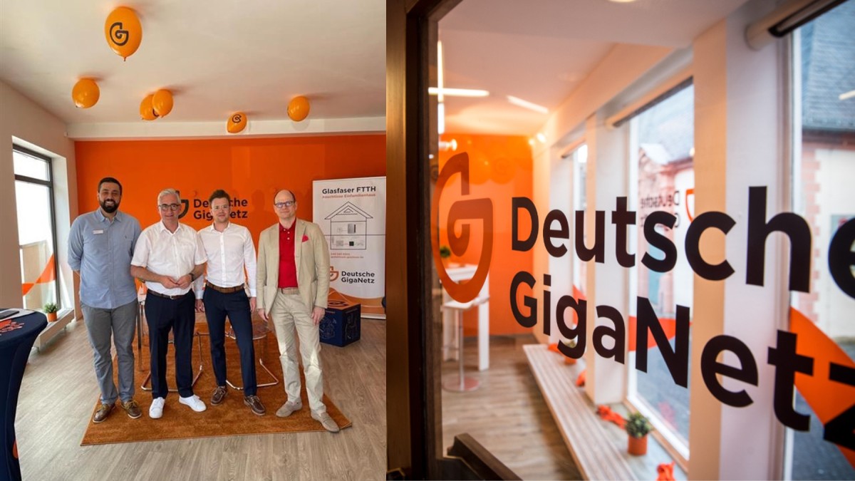 Willkommen bei der Deutschen GigaNetz: Eröffnung des ersten Ladenlokals in Rödermark
