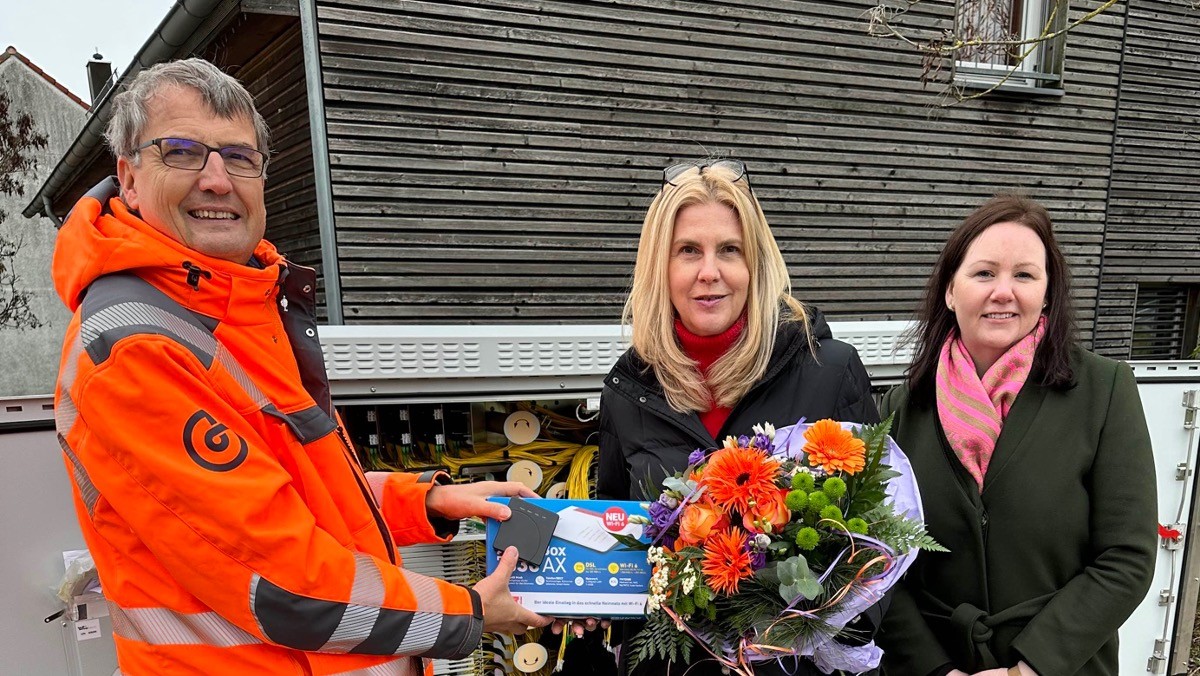 Lichtgeschwindigkeit in Neckarsulm: Das Netz der Zukunft wird Wirklichkeit 