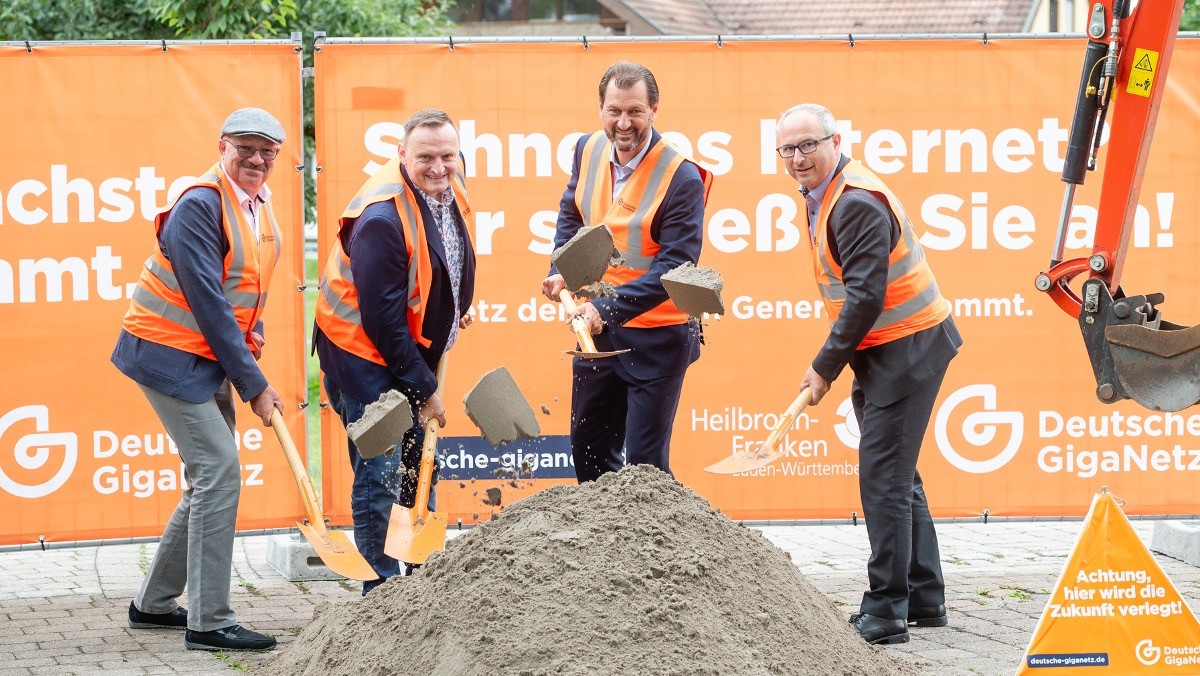 In Bretzfeld beginnt die Deutsche GigaNetz mit dem Glasfaserausbau