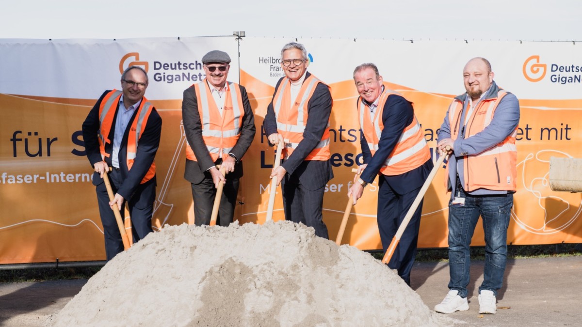 Netzausbau in Neckarsulm: Hochmodernes, nachhaltiges Glasfaser-Internet wird Realität 