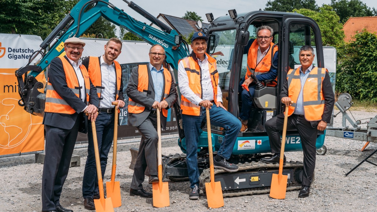 Digital durchstarten: In Offenau beginnt die Deutsche GigaNetz mit dem Glasfaserausbau